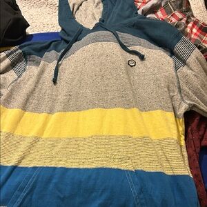 Billabong Multicolor Striped Men's Hoodie